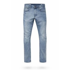 Smoke Rise Jeans Mens 30/32 Distressed Paint Splatter Blue Slim Fit Streetwear